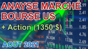 Lire la suite à propos de l’article Analyse bourse USA + Achat d’une Action (Août 2021)